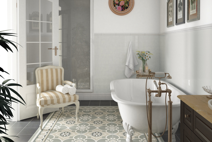 Керамогранит бордюр Equipe Caprice 20931 Chatelet Border 20x20