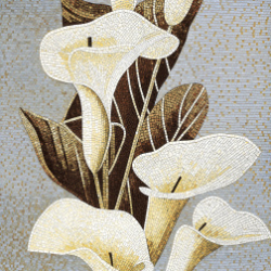Керамогранит Декоративное панно MDetails Moon Lily (набор из 4шт. 60x120) 120x240