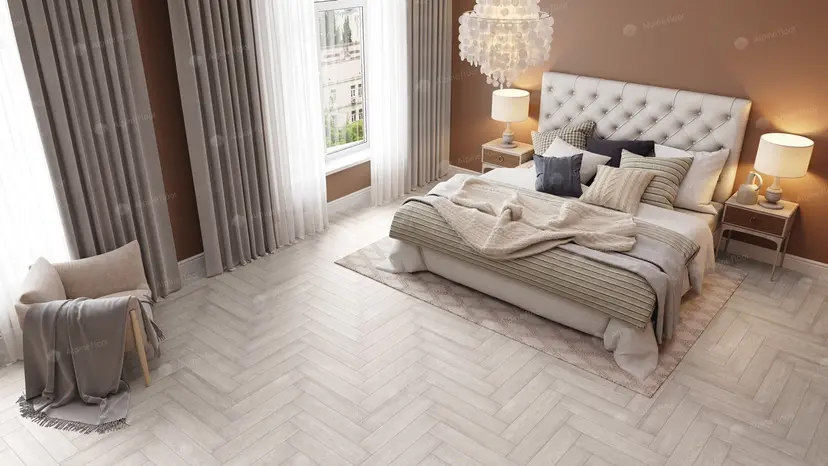 Кварцвиниловая плитка Alpine Floor Parquet LVT Голубой Лес ECO 16-9