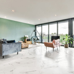 Керамогранит Global Tile Alfanzo GT1206012003SPR Белый 60x120