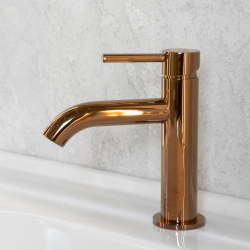 Смеситель ABBER Wasser Kreis AF8110RG для раковины, розовое золото