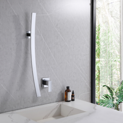 Смеситель ABBER Daheim AF8209 для раковины скрытого монтажа, хром