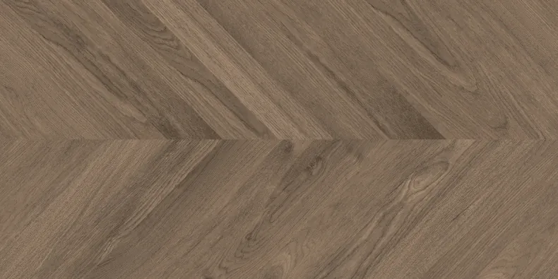 Керамогранит Laparet х9999311157 Wood Latina Brown Chevron коричневый матовый карвинг 60х120