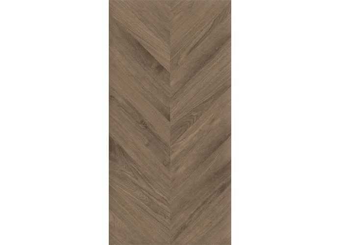 Керамогранит Laparet х9999311157 Wood Latina Brown Chevron коричневый матовый карвинг 60х120