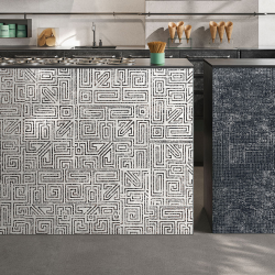 Керамогранитa Sant Agostino CSANTRBL12 Novart Track Black 120x120