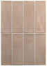 Керамогранит Equipe Miyako 32323 Coffee Gloss 5x15