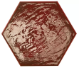 Керамогранит Prissmacer Rain Bordeaux Hex 19.8x22.8