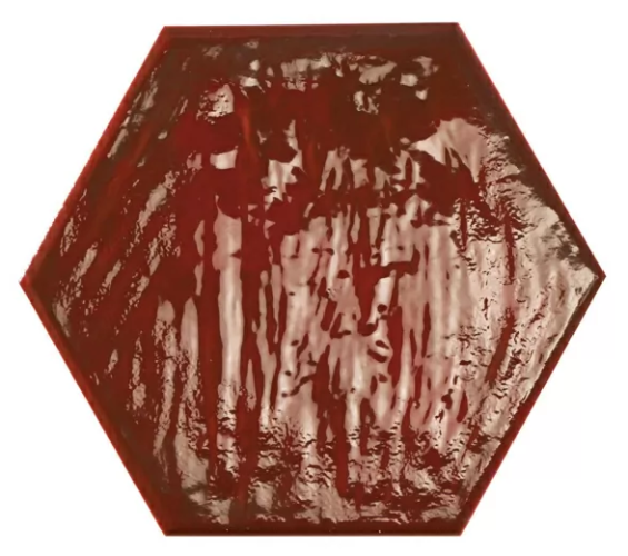 Керамогранит Prissmacer Rain Bordeaux Hex 19.8x22.8