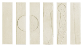 Керамогранит Settecento 118620 Koine Alphabet Gesso 4,5x18,6