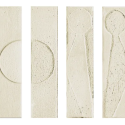 Керамогранит Settecento 118620 Koine Alphabet Gesso 4,5x18,6