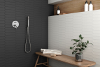 Плитка Equipe Lanse 27483 Black 5x25