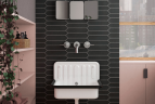 Плитка Equipe Lanse 27483 Black 5x25
