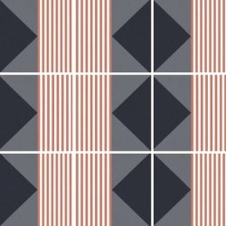 Плитка Equipe Bauhome 27686 Strich Cold 20x20