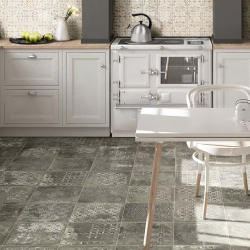 Керамогранит Декор Realonda Antigua Deco Graphite 33x33