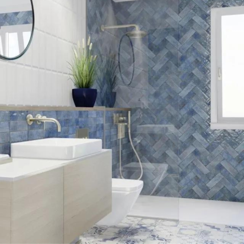 Керамическая плитка Mainzu Positano PT03159 Zaffiro 6.5x20