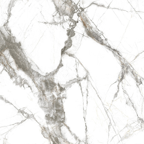 Керамогранит Global Tile Everest GT606013103MR Белый 60x60