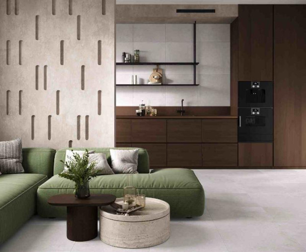 Керамогранит Laparet SG50001720R Smart Perla светло-серый матовый 59,50x119,10