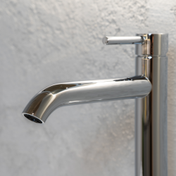 Смеситель ABBER Wasser Kreis AF8111 для накладной раковины, хром