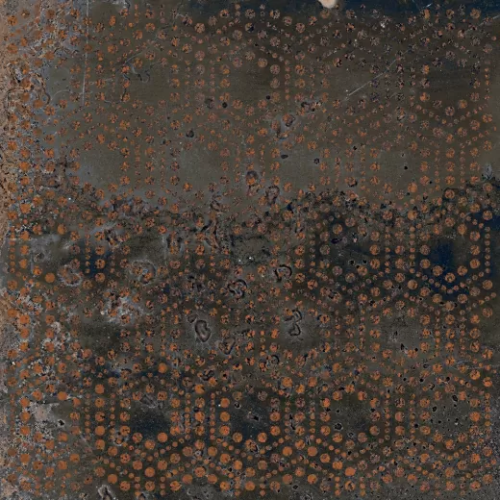 Керамогранитa Sant Agostino CSAOXPDK20 Oxidart patchwork Dark 20x20