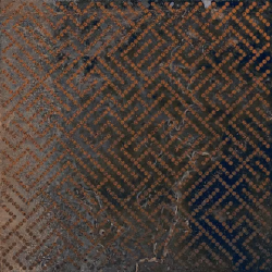Керамогранитa Sant Agostino CSAOXPDK20 Oxidart patchwork Dark 20x20 
