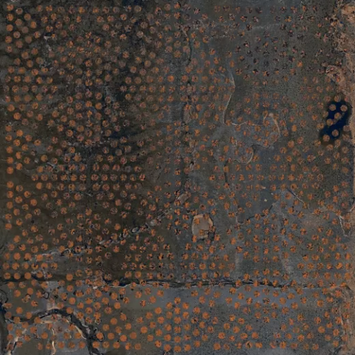 Керамогранитa Sant Agostino CSAOXPDK20 Oxidart patchwork Dark 20x20