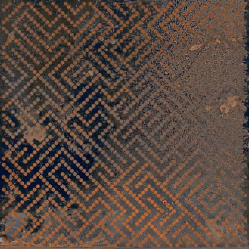 Керамогранитa Sant Agostino CSAOXPDK20 Oxidart patchwork Dark 20x20