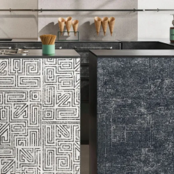 Керамогранитa Sant Agostino CSANSTBL12 Novart Strong Black 120x120