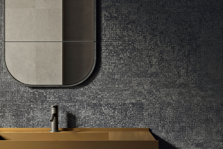 Керамогранитa Sant Agostino CSANSTBL12 Novart Strong Black 120x120