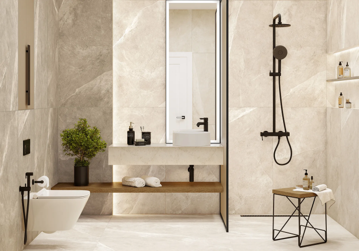 Керамогранит Alma Ceramica GFU6060BST04R Basalto Sugar 60x60 