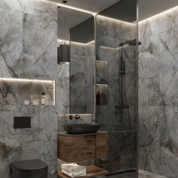 Керамогранит Primavera LC210 Fiji Grey Lapato Carving 60x120