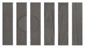 Керамогранит Settecento 118625 Koine Alphabet Lava 4,5x18,6