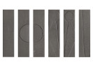 Керамогранит Settecento 118625 Koine Alphabet Lava 4,5x18,6