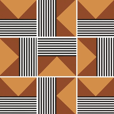 Плитка Equipe Bauhome 27685 Strich Warm 20x20