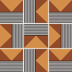 Плитка Equipe Bauhome 27685 Strich Warm 20x20