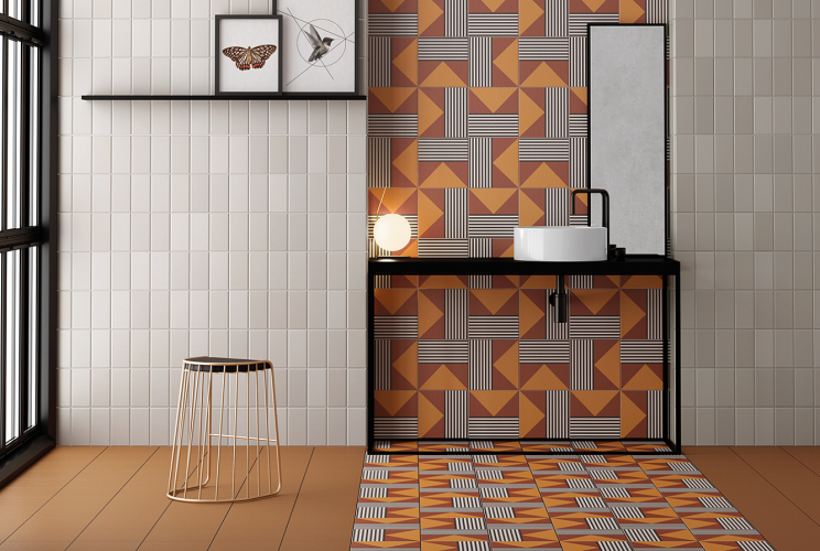 Керамогранит Equipe Bauhome 27685 Strich Warm 20x20