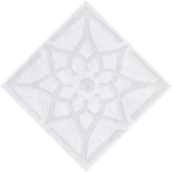 Вставка Equipe Octagon Taco Decor Blanco 4,6x4,6