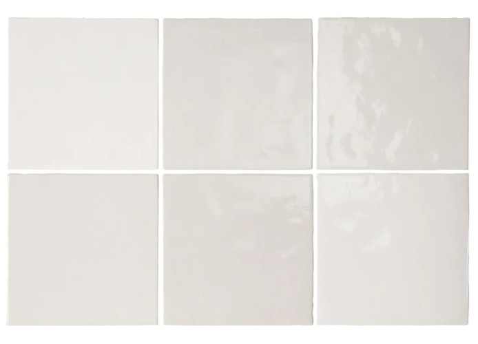 Плитка Equipe Artisan 24454 White 13,2x13,2