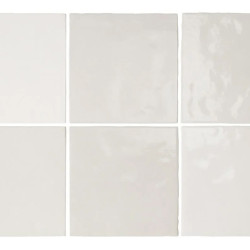 Плитка Equipe Artisan 24454 White 13,2x13,2