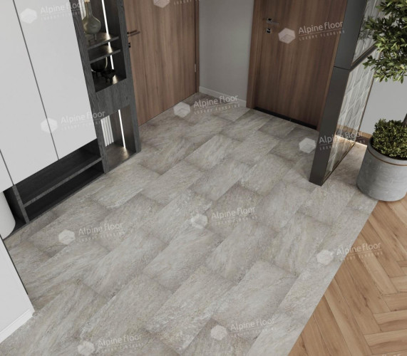 Кварцвиниловая плитка Alpine Floor Stone Mineral Core Шеффилд ECO 4-13 MC