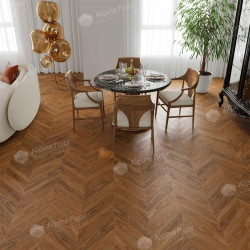 Кварцвиниловая плитка Alpine Floor Chevron Alpine Орех Нойер ECO 18-22 MC