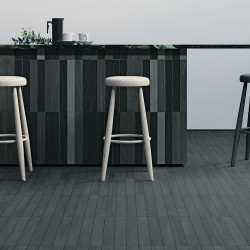 Керамогранит 41ZERO42 410TC03 Black 5x37,5