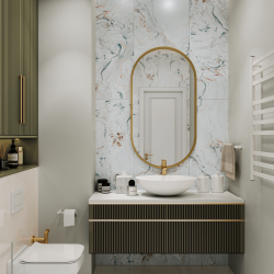 Керамогранит Buono Ceramica  QVL4607M Queen Serenity Onyx Matt 60x120