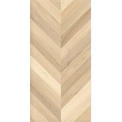 Керамогранит Laparet х9999311171 Wood Royal Almond Chevron M бежевый матовый карвинг 60х120