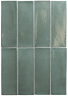 Керамогранит Equipe Miyako 32328 Oil Blue Gloss 5x15