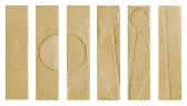 Керамогранит Settecento 118622 Koine Alphabet Ocra 4,5x18,6