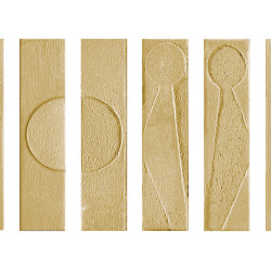 Керамогранит Settecento 118622 Koine Alphabet Ocra 4,5x18,6