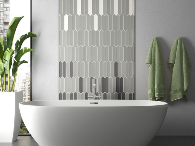 Плитка Equipe Lanse 27482 Gray 5x25