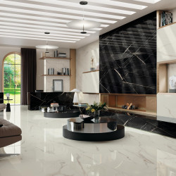 Керамогранит Atlas Concorde Russia 610010002174 Empire Calacatta Black Rett 80x160