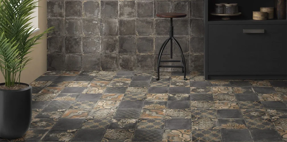 Керамогранит Mainzu Scudo PT03077 Canaletto Nero Matt  20x20