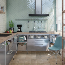 Керамическая плитка Mainzu Backstage PT02761 Blanco Brillo 7.5x30